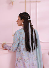 QPrints By Qalamkar Embroidered Lawn 3 Piece Unstitched Suit QLM25QP D-EM-08B VERA